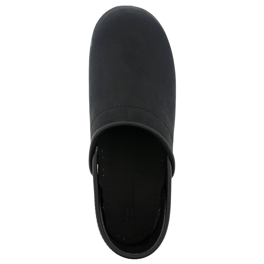 BJORK PRO LEAH Schwarze geölte Lederklötze - CLOSEOUT