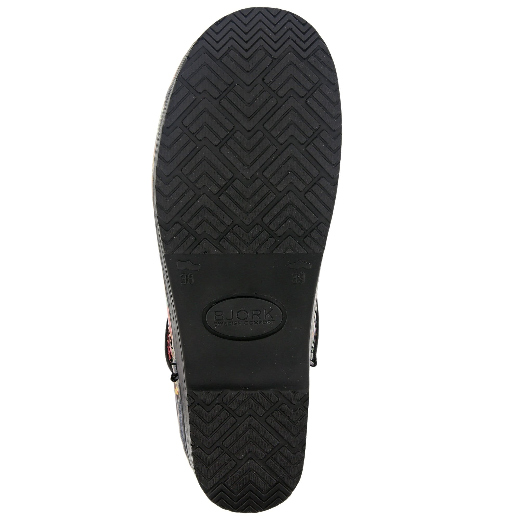 BJORK PROFESSIONAL Fjaril Butterfly Leder Clogs - CLOSEOUT