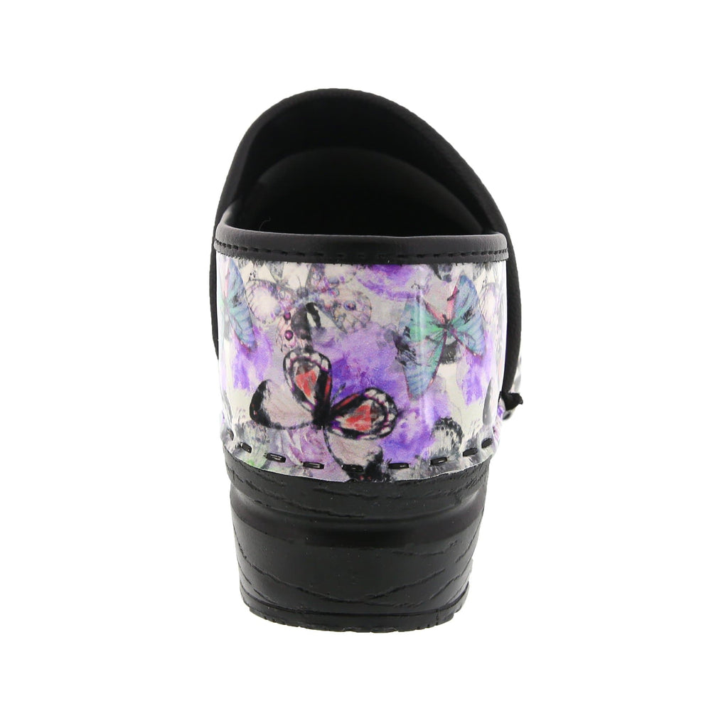 BJORK PROFESSIONAL Fjaril Butterfly Leder Clogs - CLOSEOUT