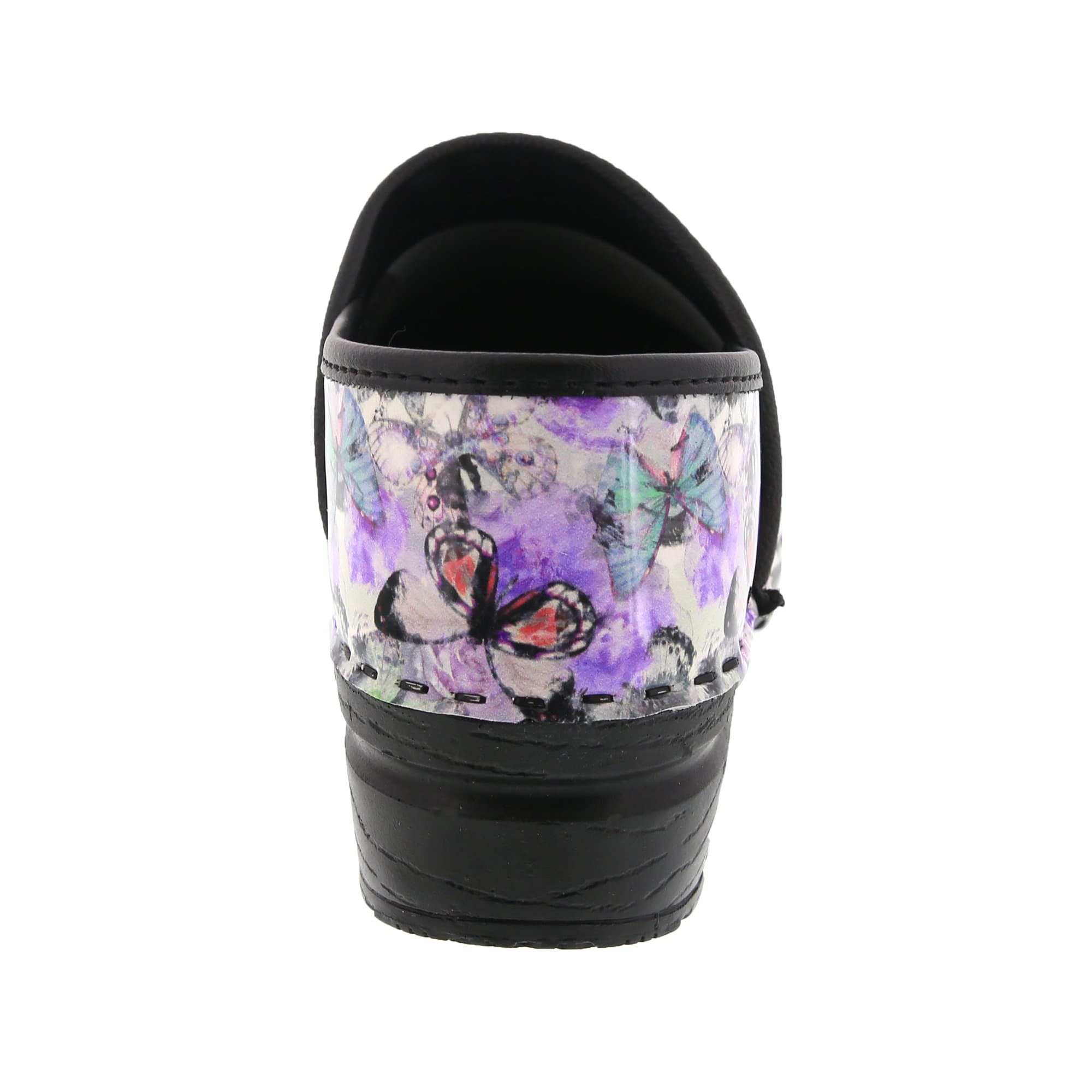 BJORK PROFESSIONAL Fjaril Butterfly Leder Clogs - CLOSEOUT