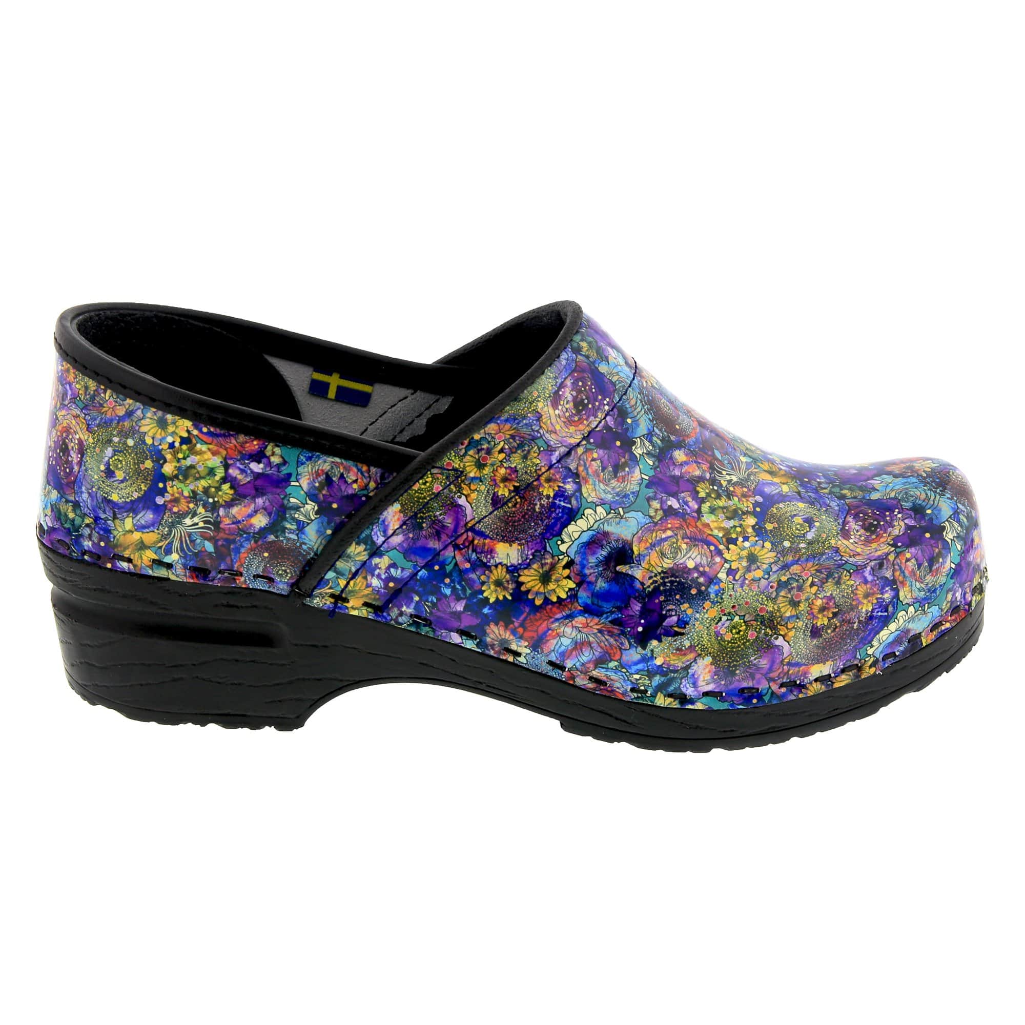 BJORK PROFESSIONAL Fleur Leather Clogs