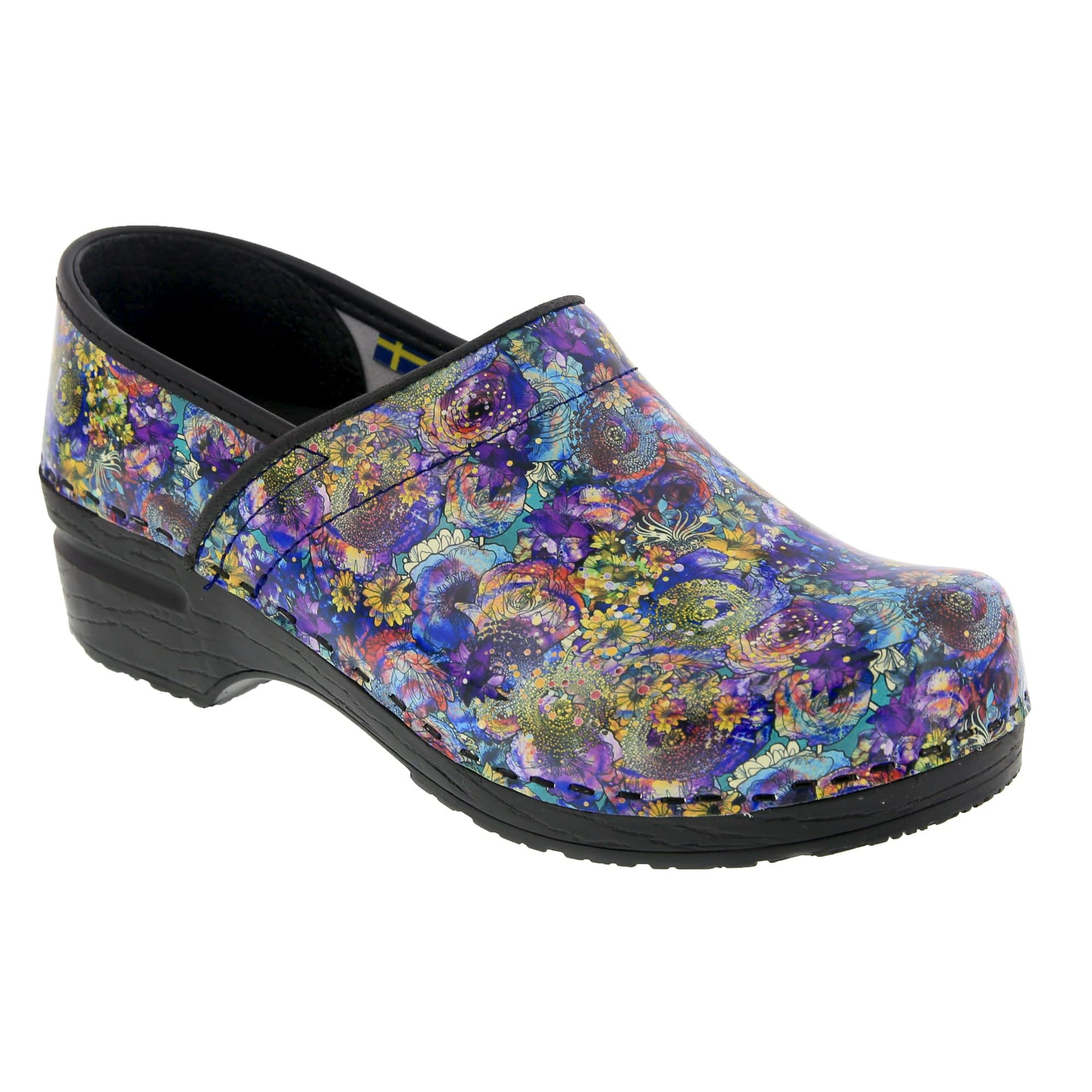 BJORK PROFESSIONAL Fleur Leather Clogs