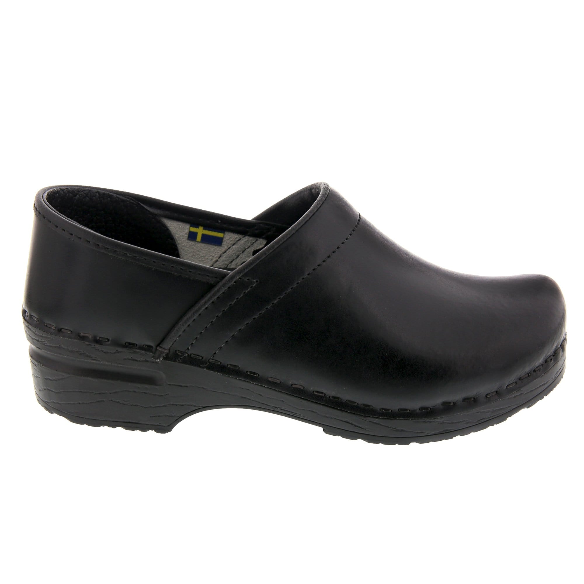 BJORK PROFESSIONAL Damen Cabrio Leder Clogs - CLOSEOUT