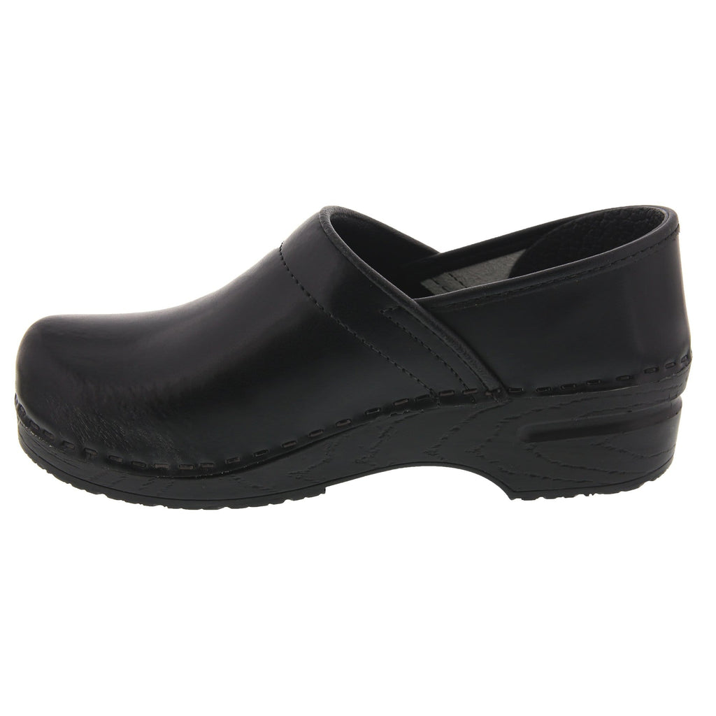 BJORK PROFESSIONAL Damen Cabrio Leder Clogs - CLOSEOUT