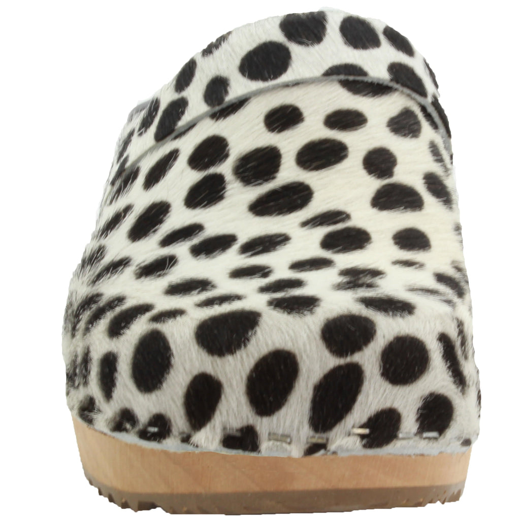 BJORK Safari Wood Öffnen Sie Dalmatin Clogs - CLOSEOUT