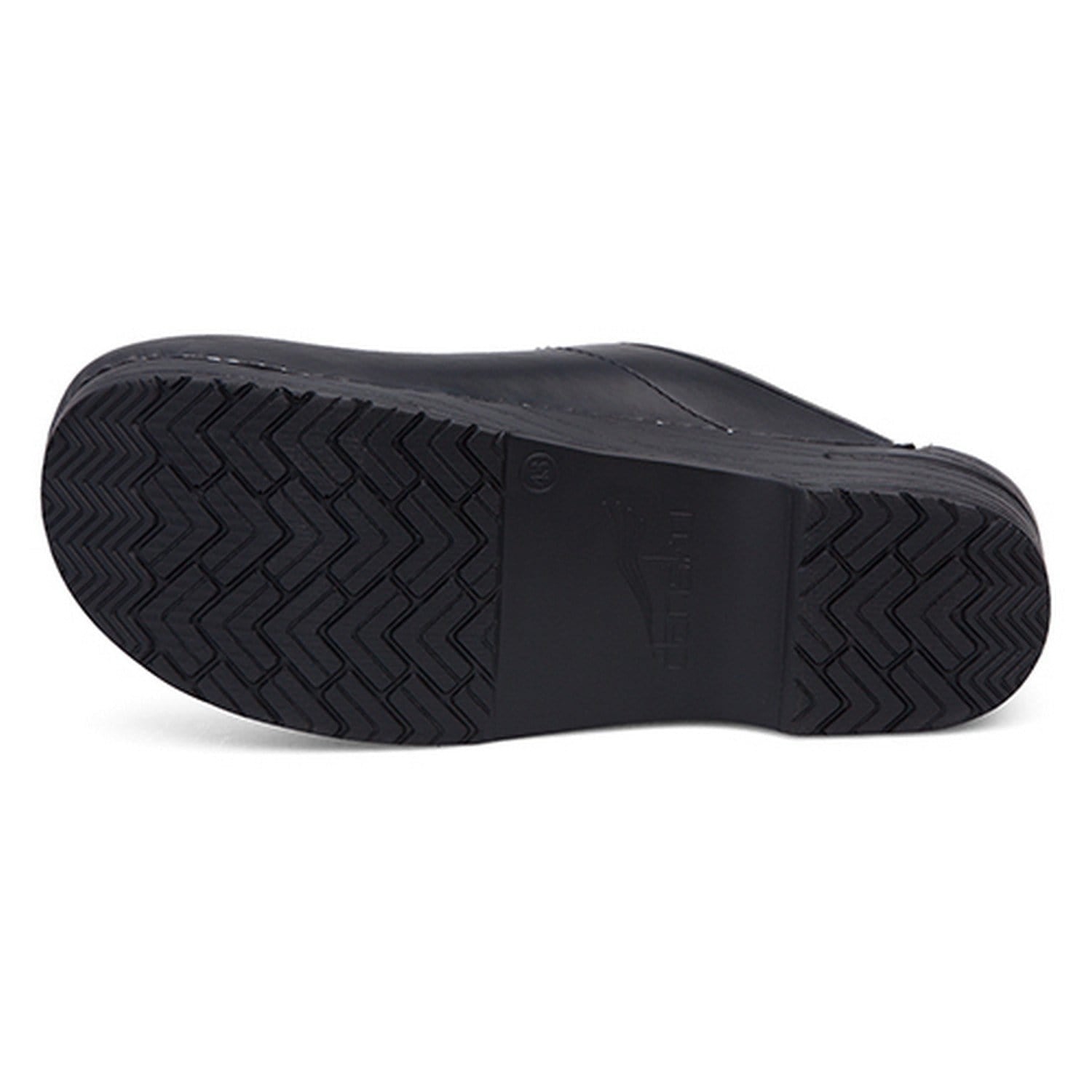 DANSKO Männer Karl Open Back Black Box Leder Clogs