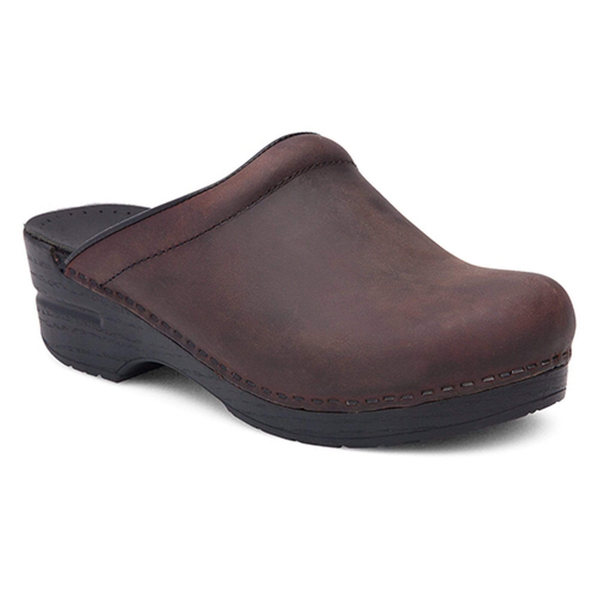 DANSKO Sonja Ölleder öffnen Back Clogs