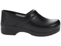 DANSKO WIDE Professionelle Black Box Leder Clogs