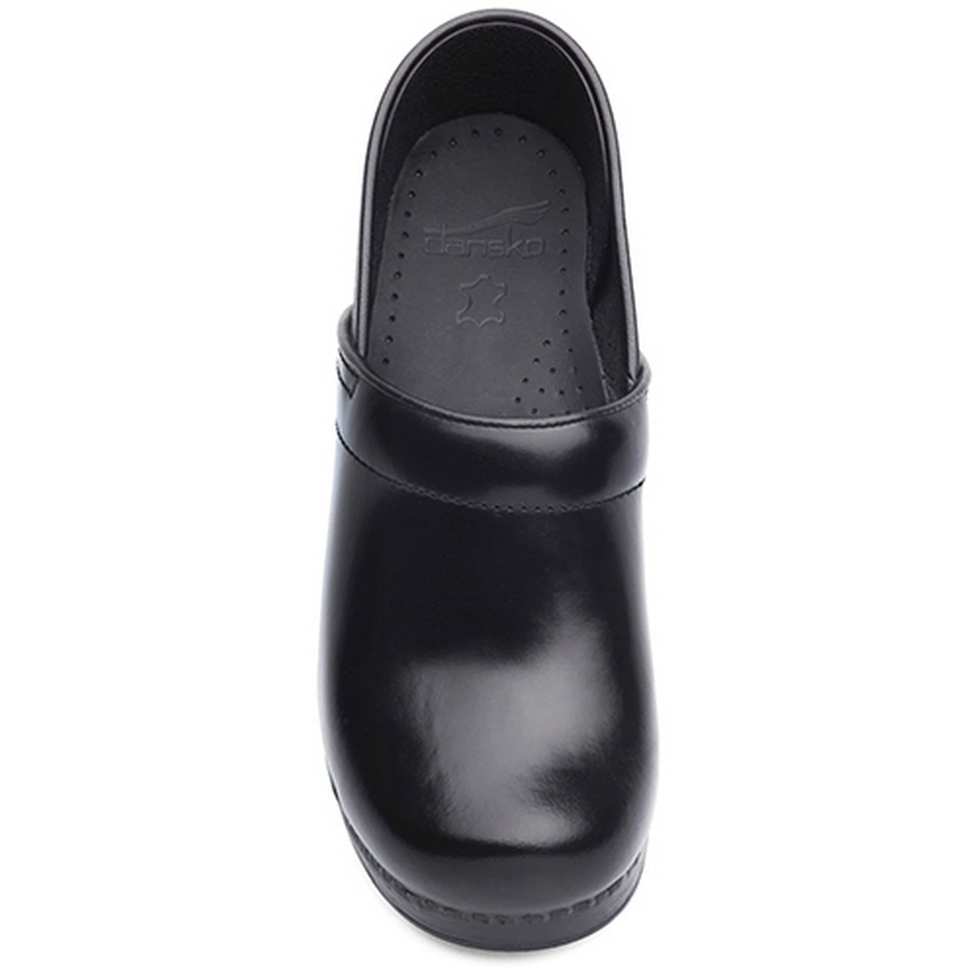 DANSKO WIDE Professionelle schwarze Cabrio Lederklötze
