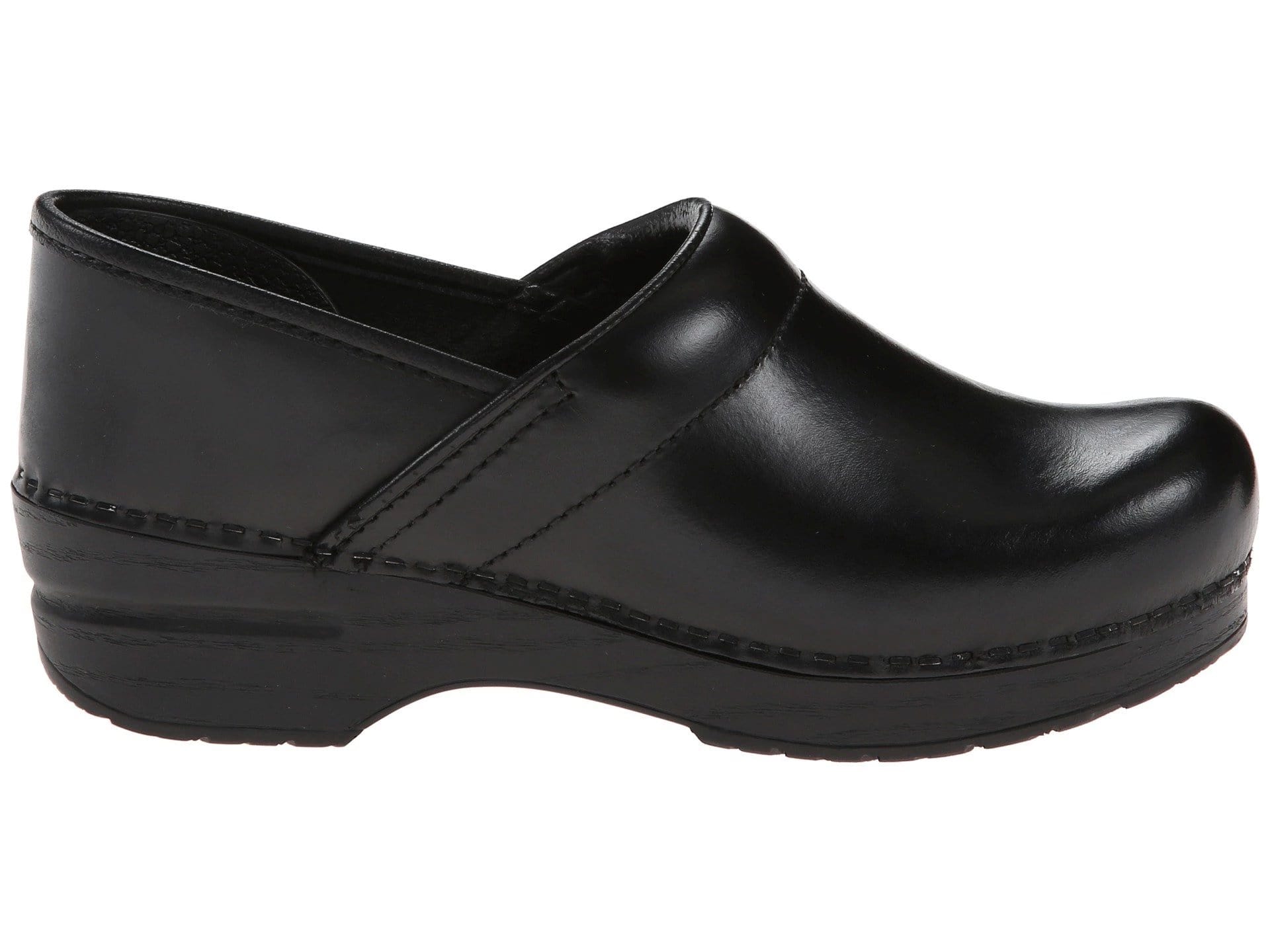 DANSKO WIDE Professionelle schwarze Cabrio Lederklötze