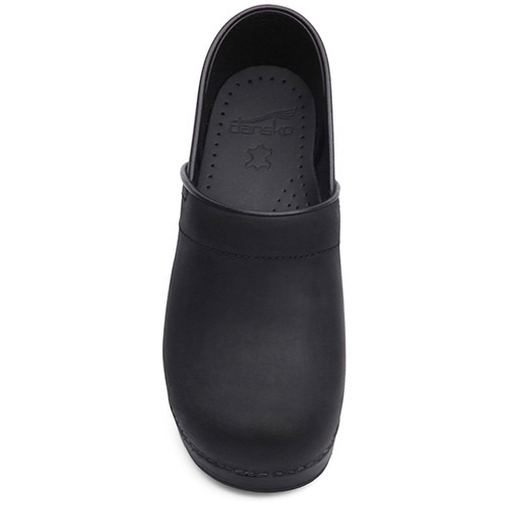 DANSKO WIDE Professionelle schwarze geölte Lederklötze