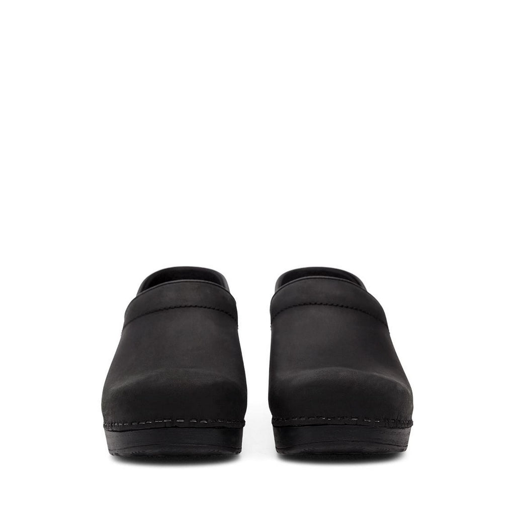 DANSKO WIDE Professionelle schwarze geölte Lederklötze