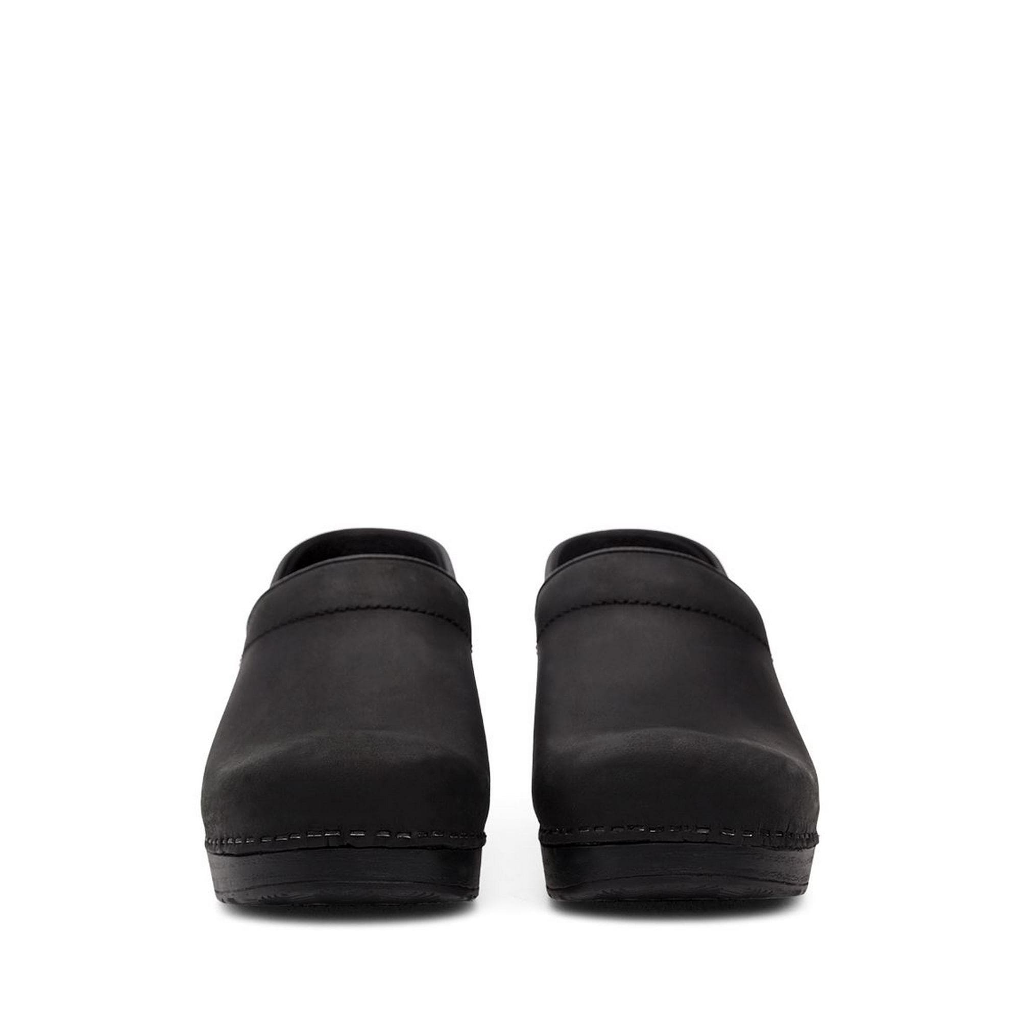 DANSKO WIDE Professionelle schwarze geölte Lederklötze