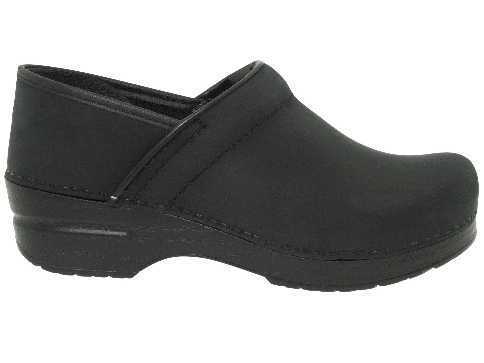 DANSKO WIDE Professionelle schwarze geölte Lederklötze