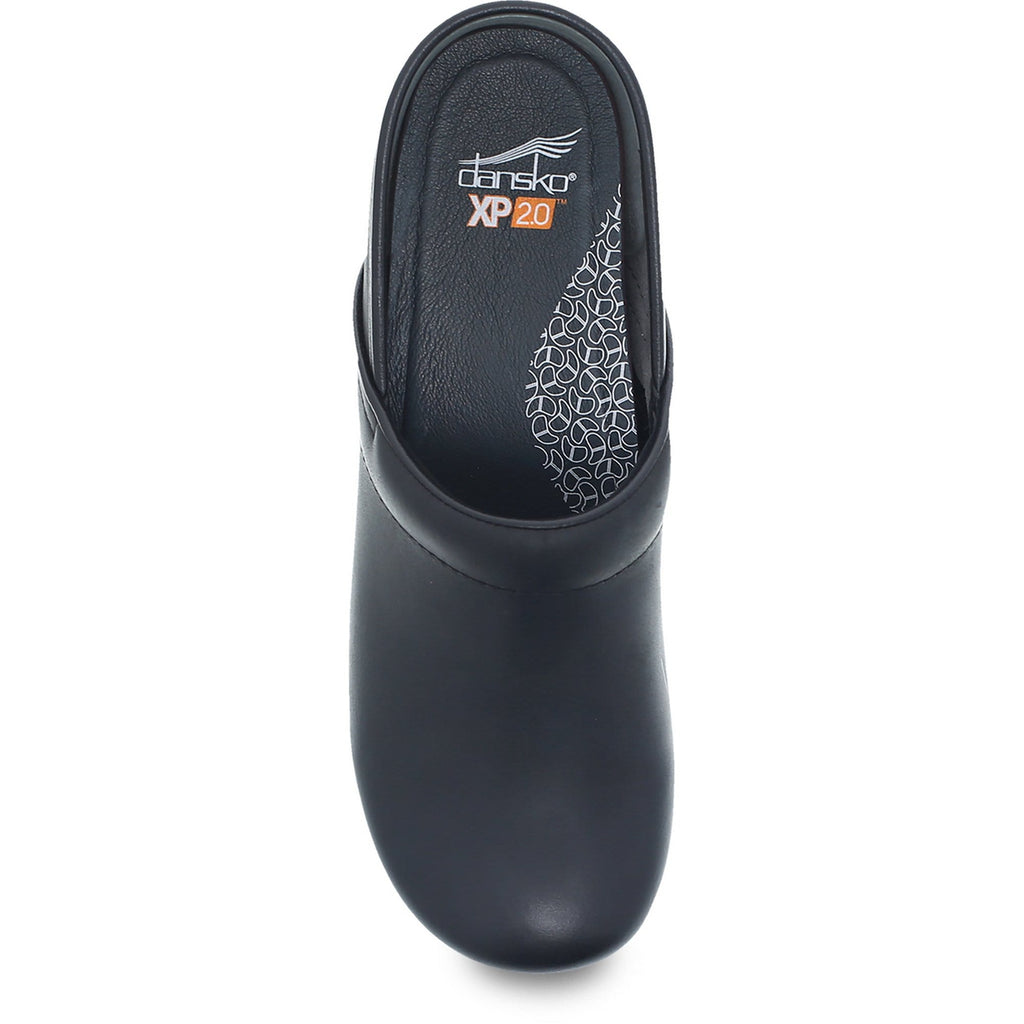 DANSKO XP 2.0 Männer schwarz gebrannte Nubuck Clogs