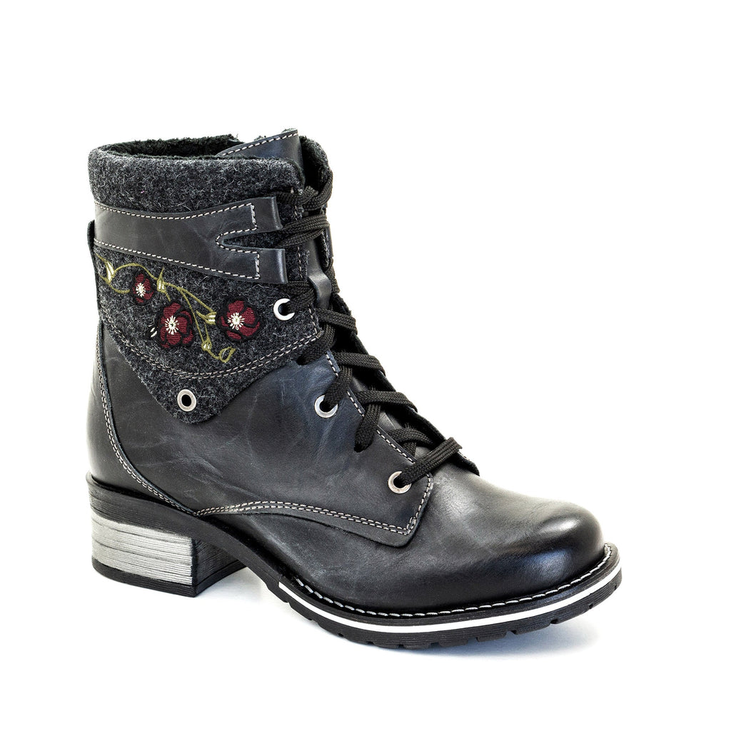 Dromedaris Kara Leder & Burel Wolle Boot