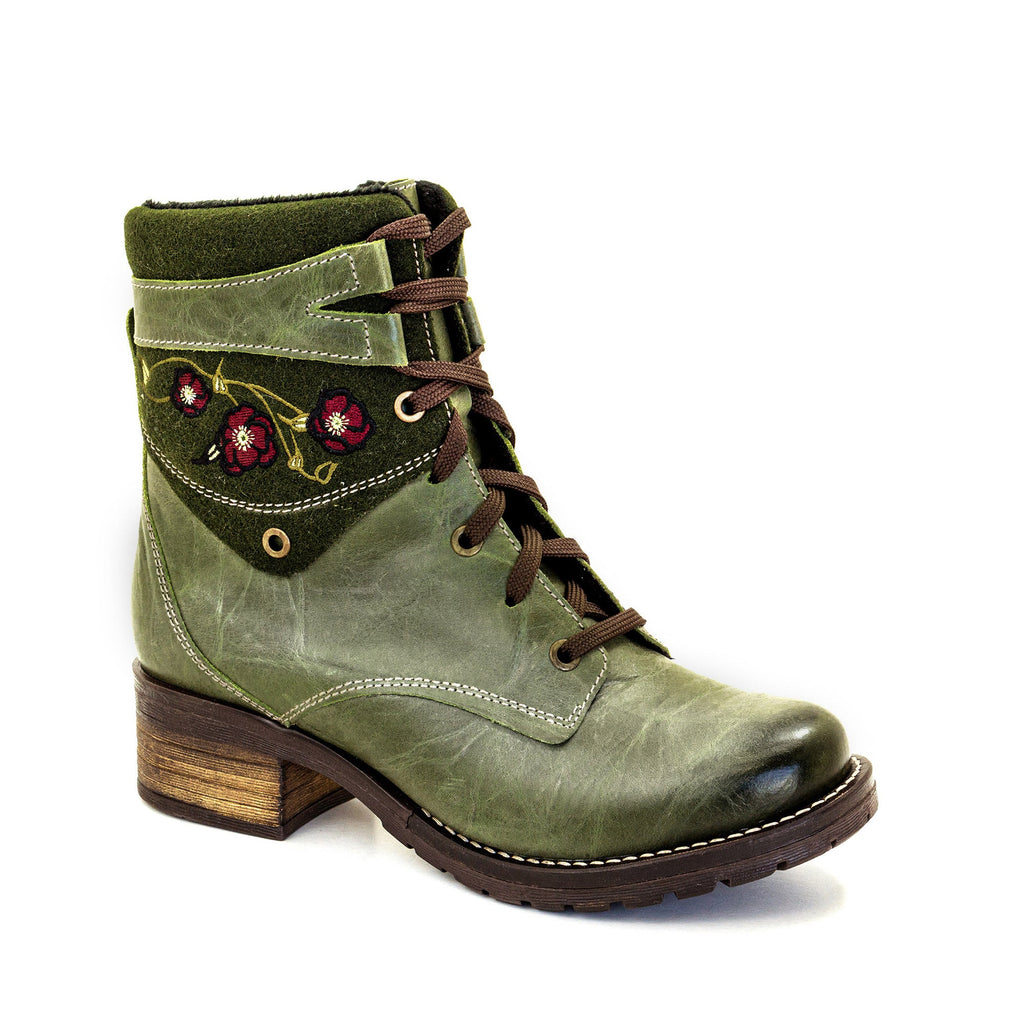 Dromedaris Kara Leder & Burel Wolle Boot