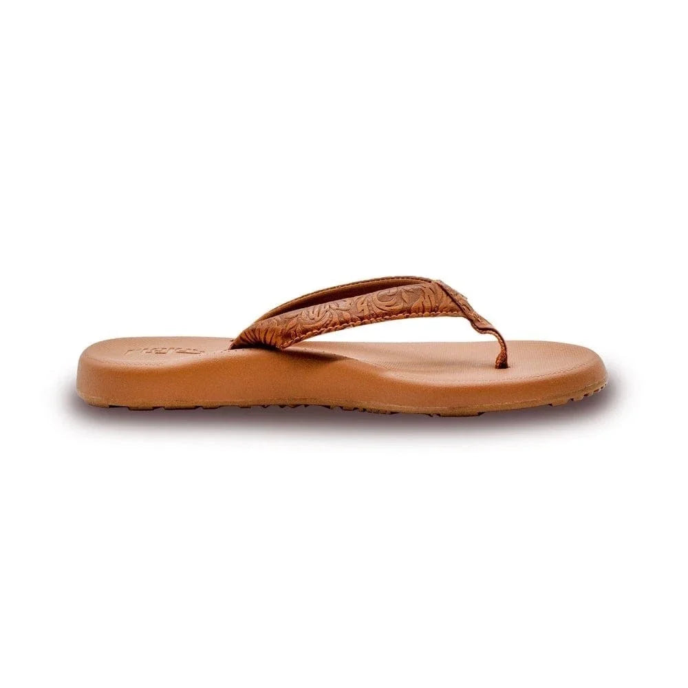 FloJos Frauen Rosita Artisan Memory Foam Slides - CLOSEOUT