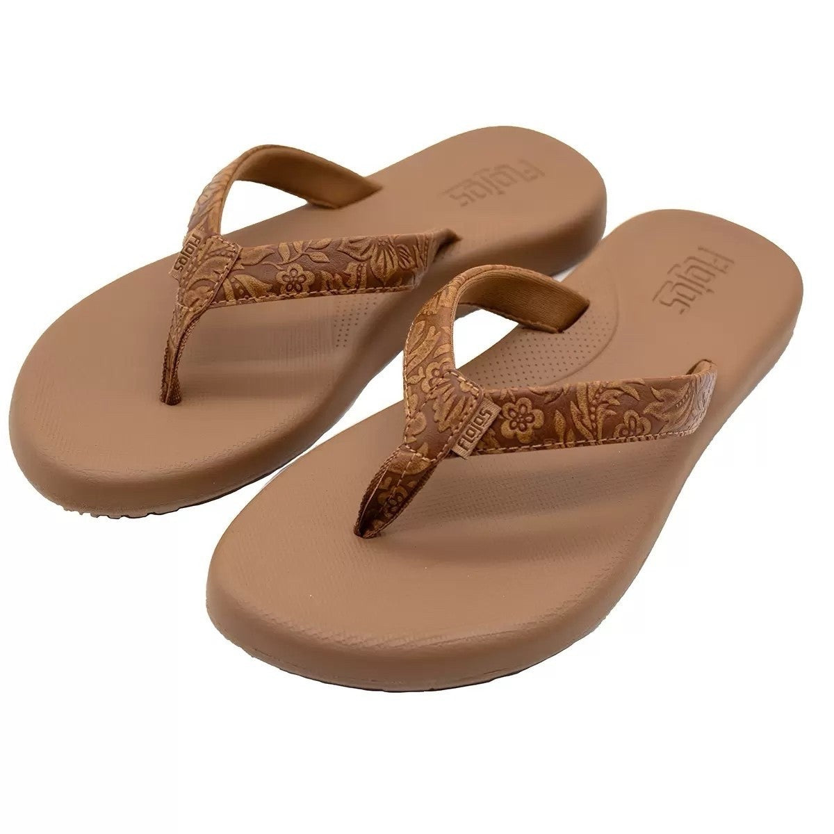 FloJos Frauen Rosita Artisan Memory Foam Slides - CLOSEOUT