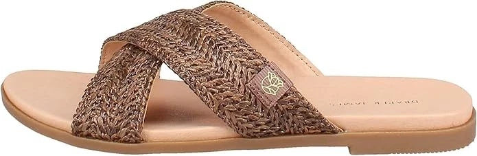 Draper James Women's Alex Flat Sandals für CLOSEOUT