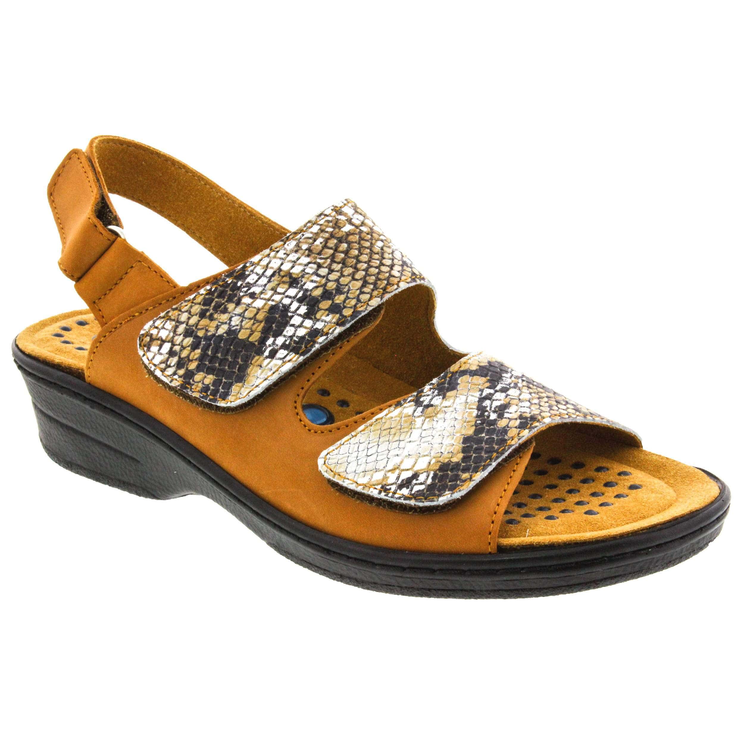 Sanosan Jayne Nubuck und Ledersandale - CLOSEOUT