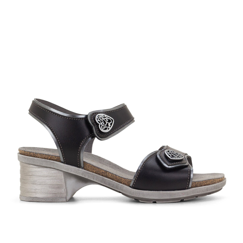 Dromedaris Silvie Einstellbare Ledersandalen