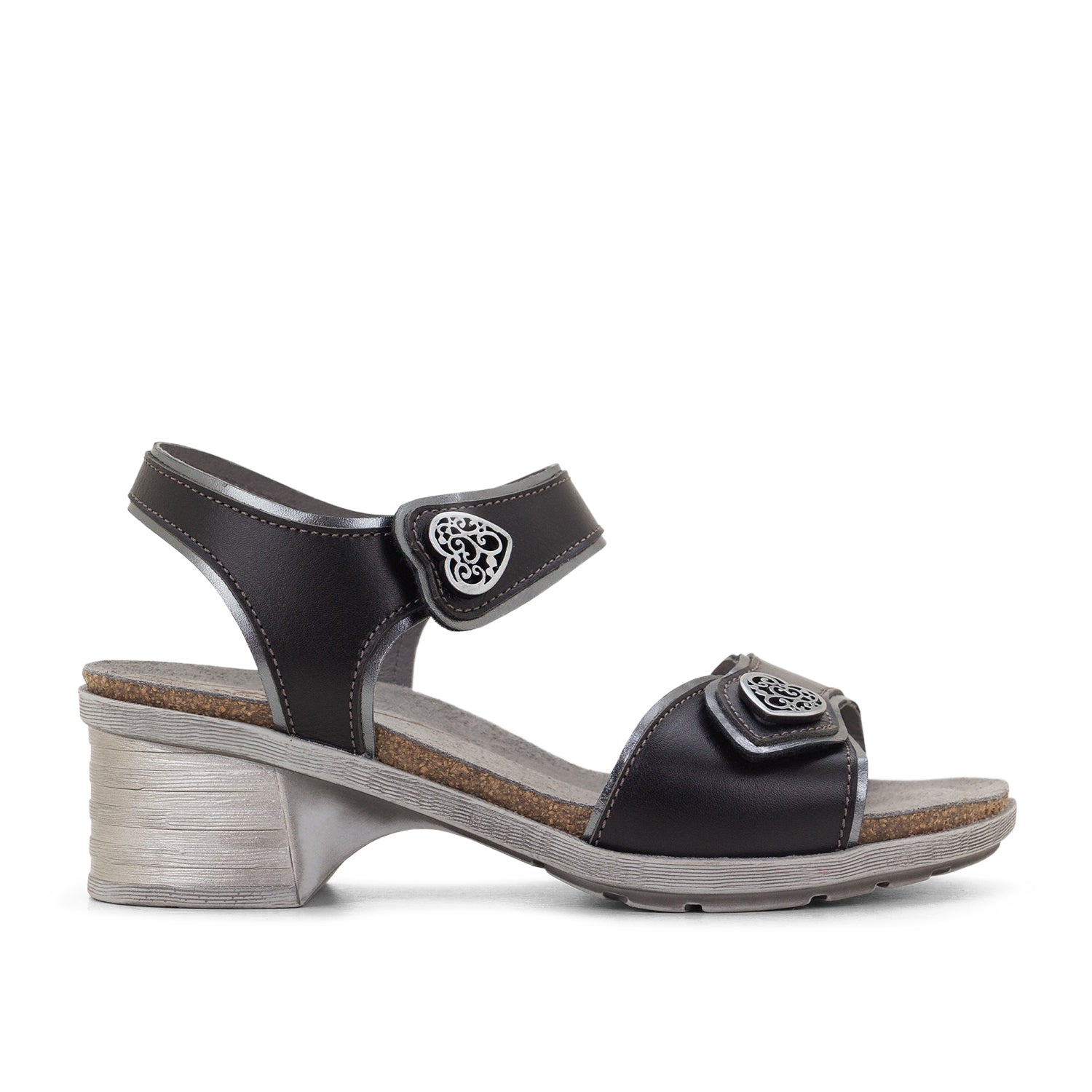 Dromedaris Silvie Einstellbare Ledersandalen