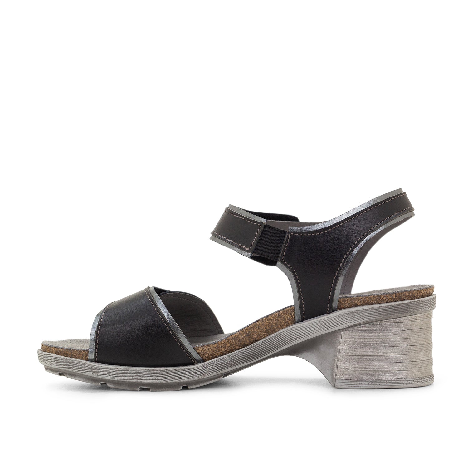 Dromedaris Silvie Einstellbare Ledersandalen