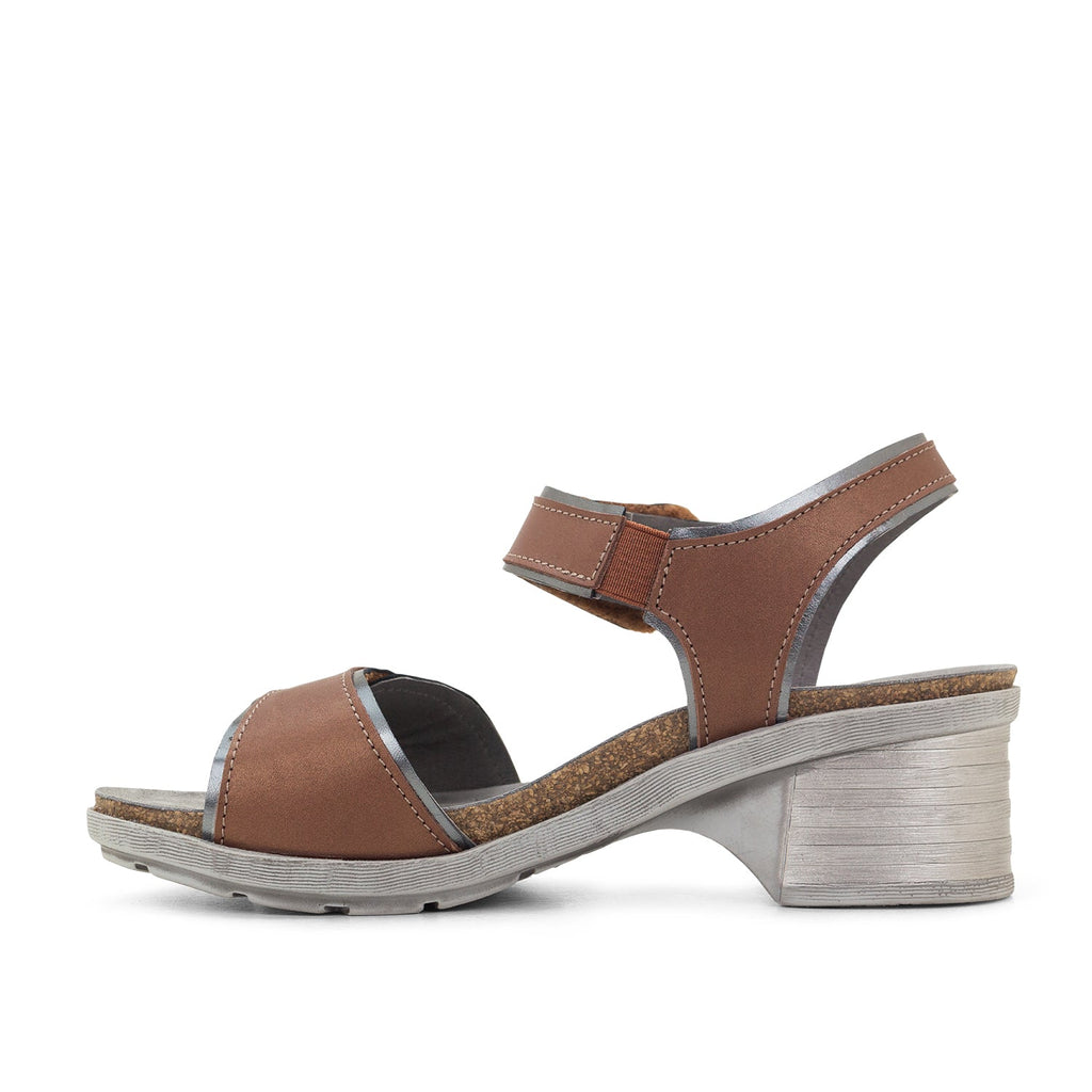 Dromedaris Silvie Einstellbare Ledersandalen