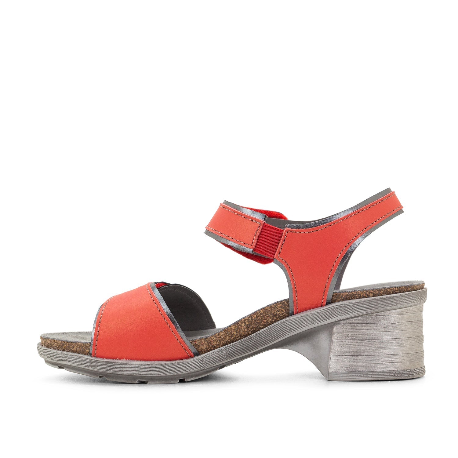Dromedaris Silvie Einstellbare Ledersandalen