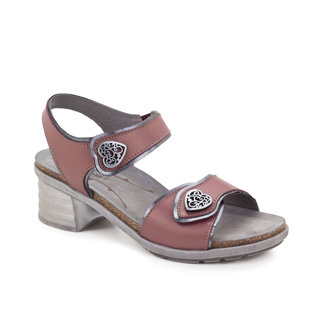Dromedaris Silvie Einstellbare Ledersandalen