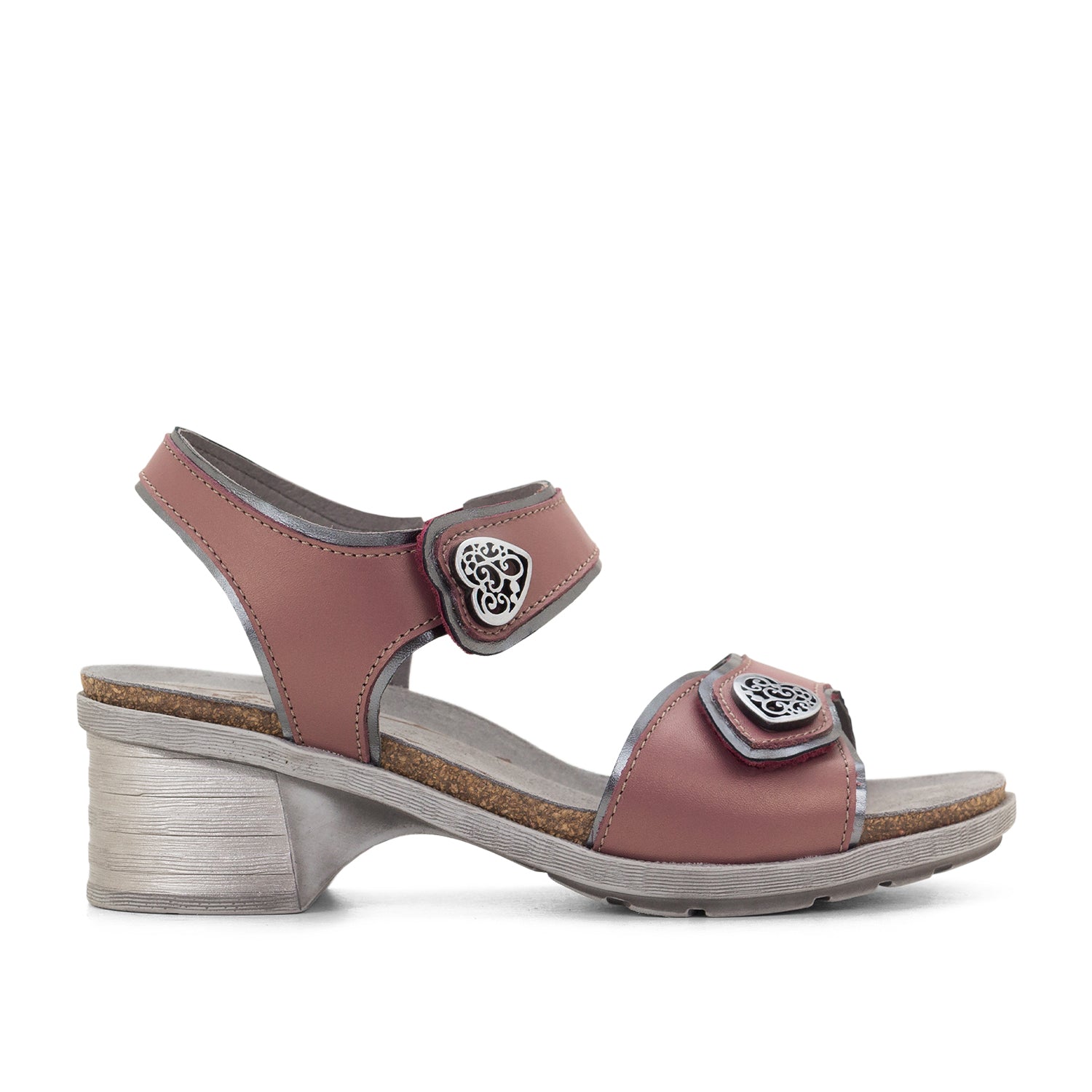 Dromedaris Silvie Einstellbare Ledersandalen
