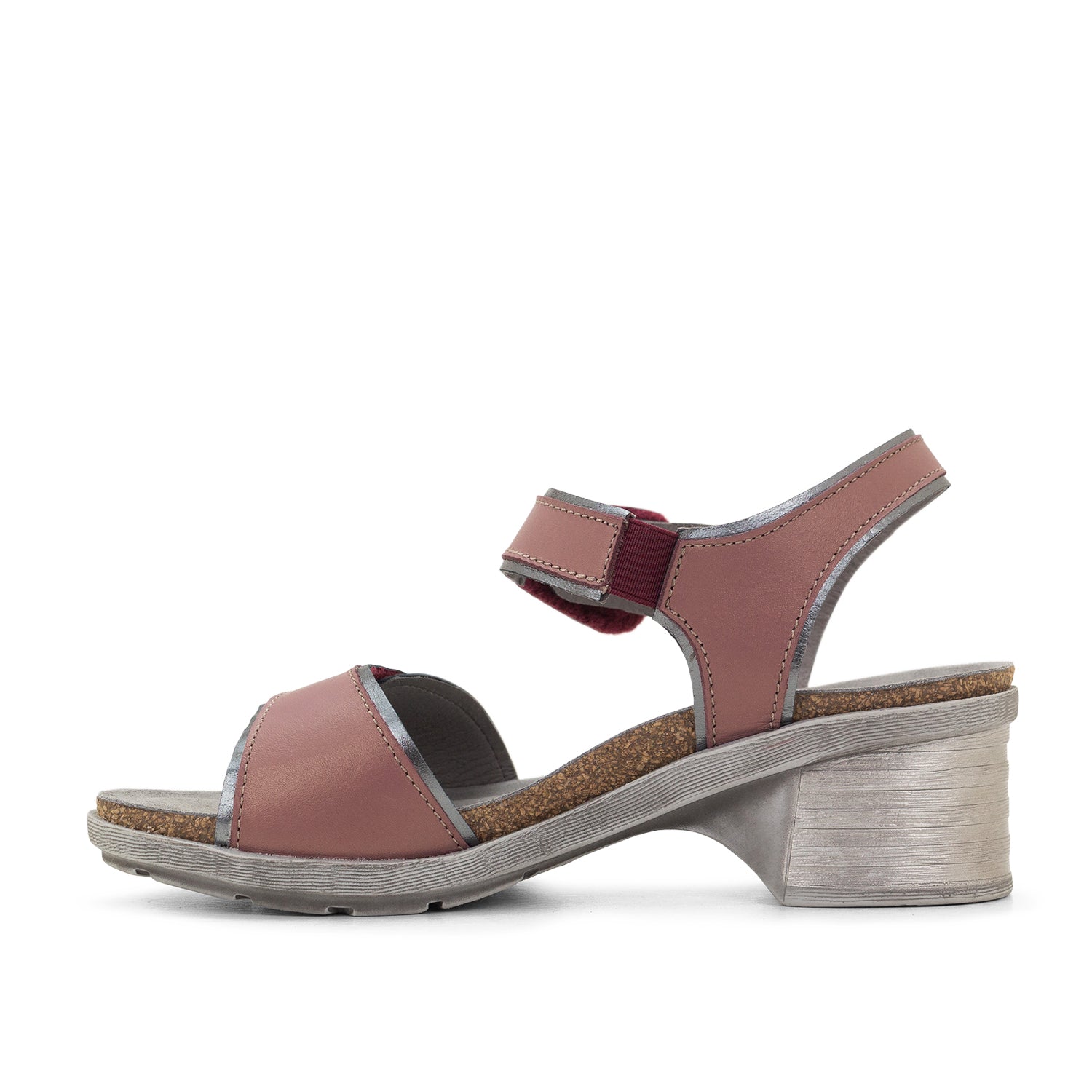 Dromedaris Silvie Einstellbare Ledersandalen