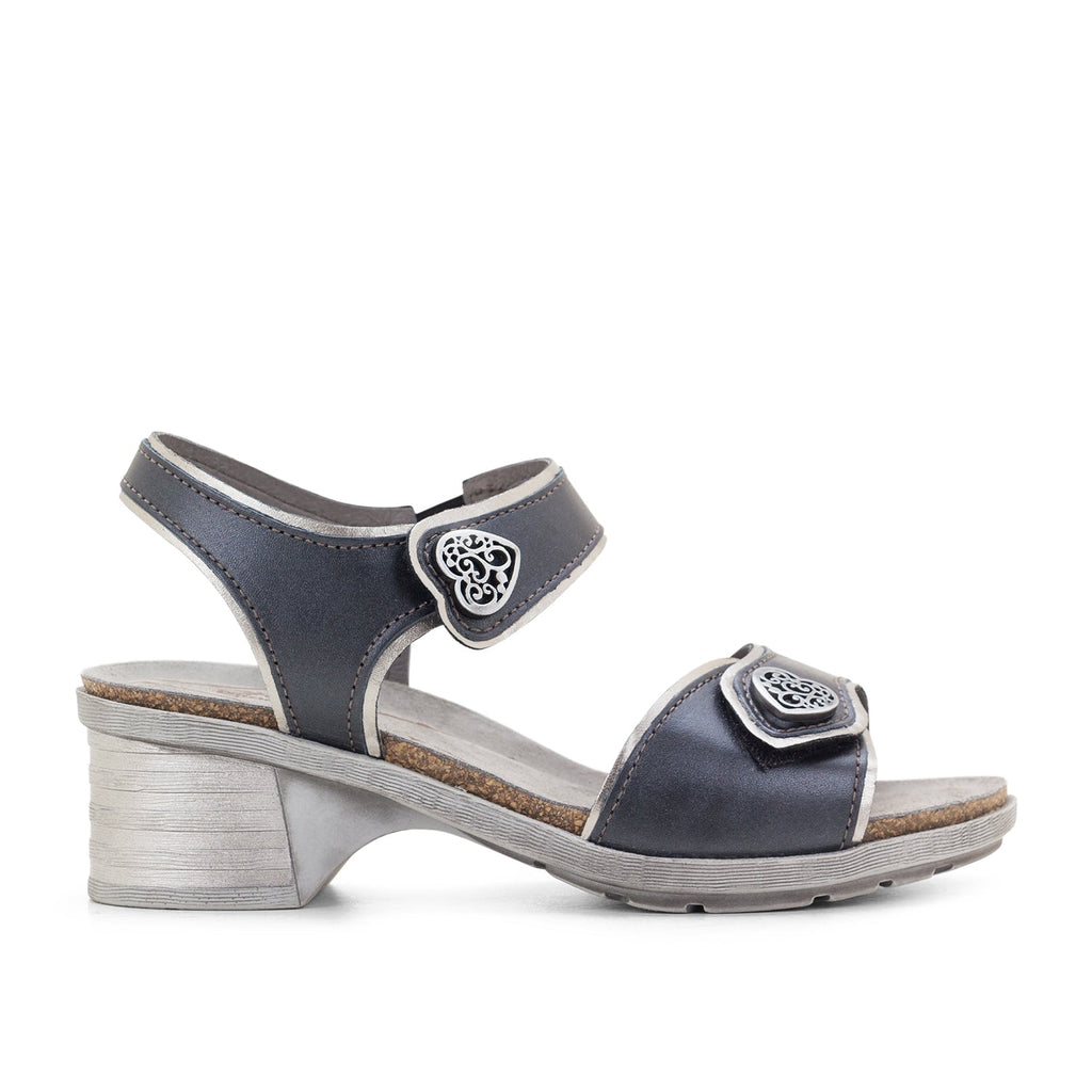 Dromedaris Silvie Einstellbare Ledersandalen
