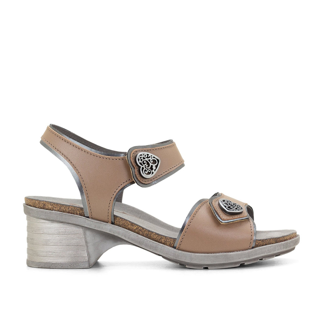 Dromedaris Silvie Einstellbare Ledersandalen