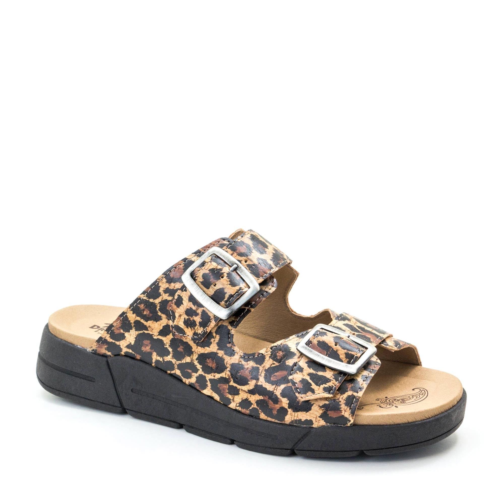 Dromedaris Terry Slip-On Ledersandale