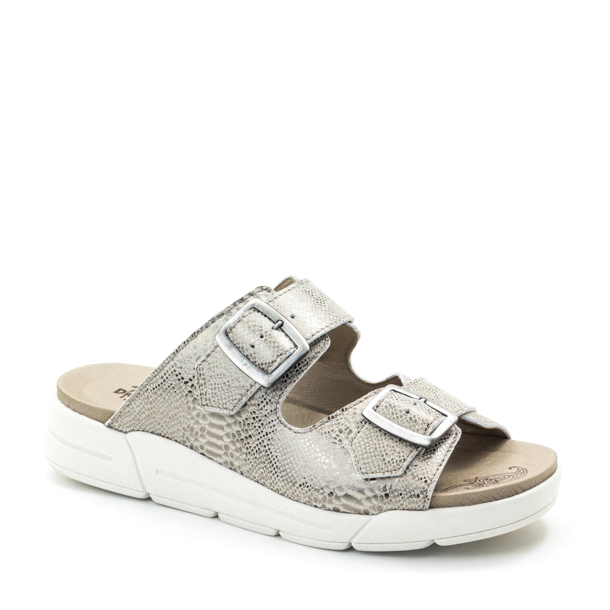Dromedaris Terry Slip-On Ledersandale