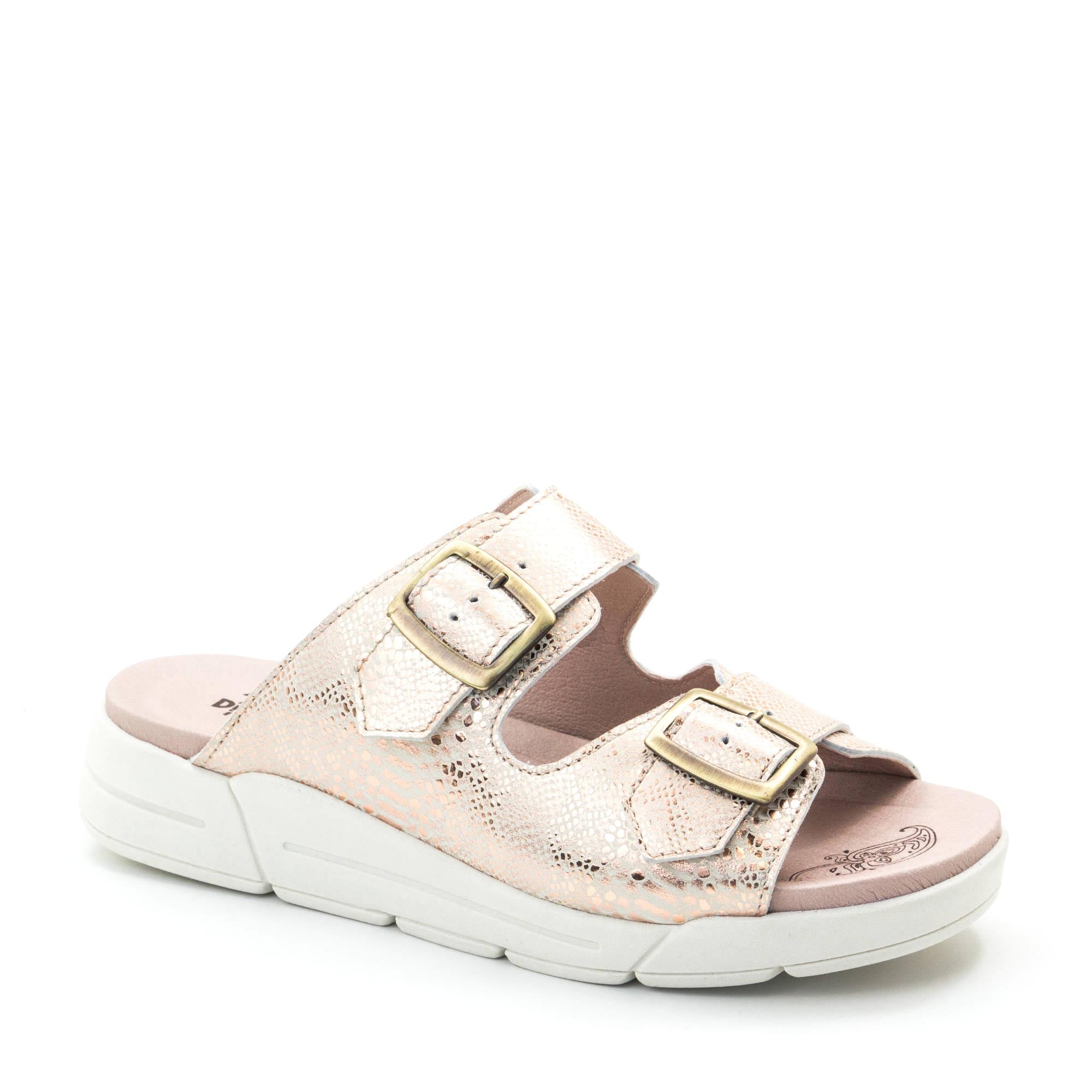 Dromedaris Terry Slip-On Ledersandale