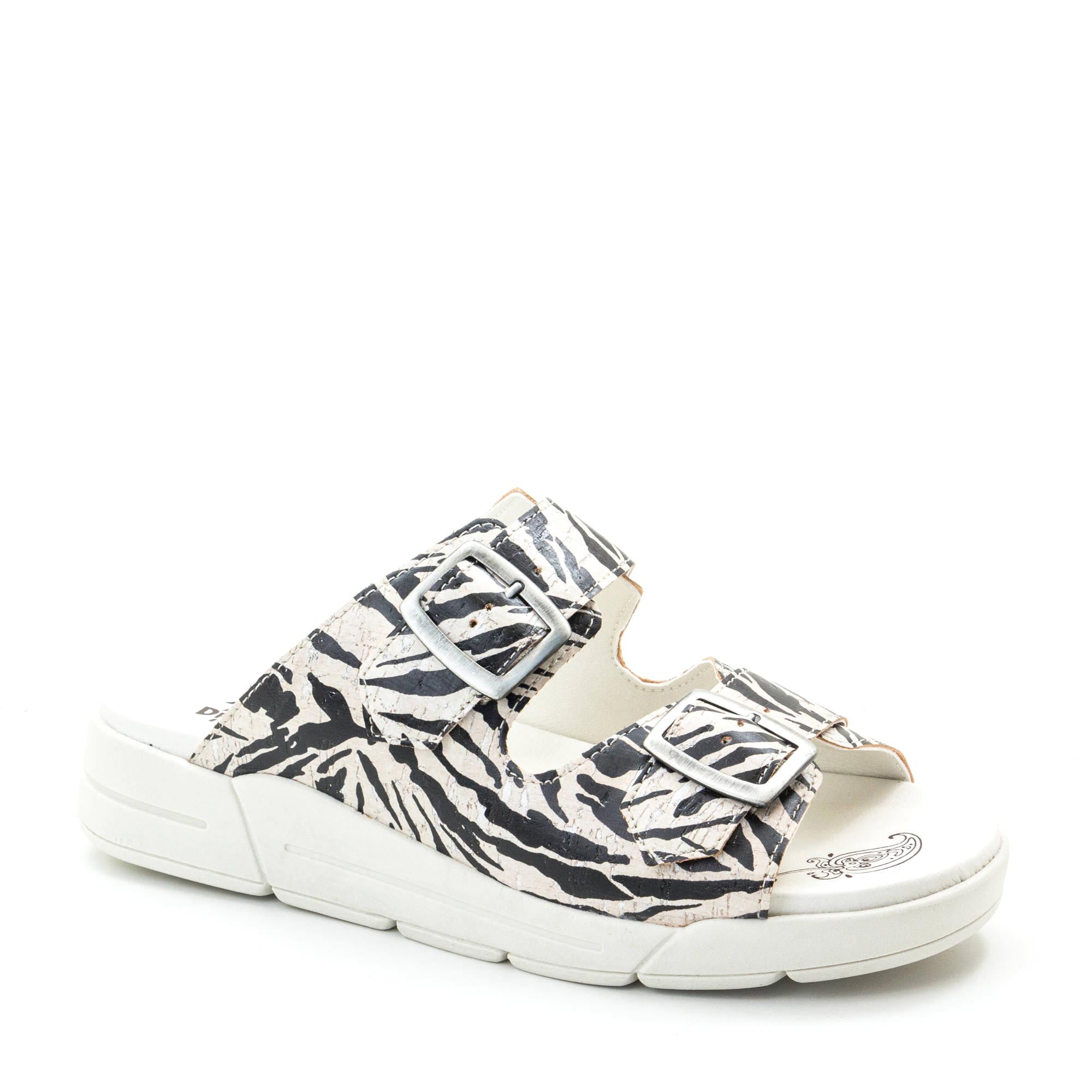 Dromedaris Terry Slip-On Ledersandale