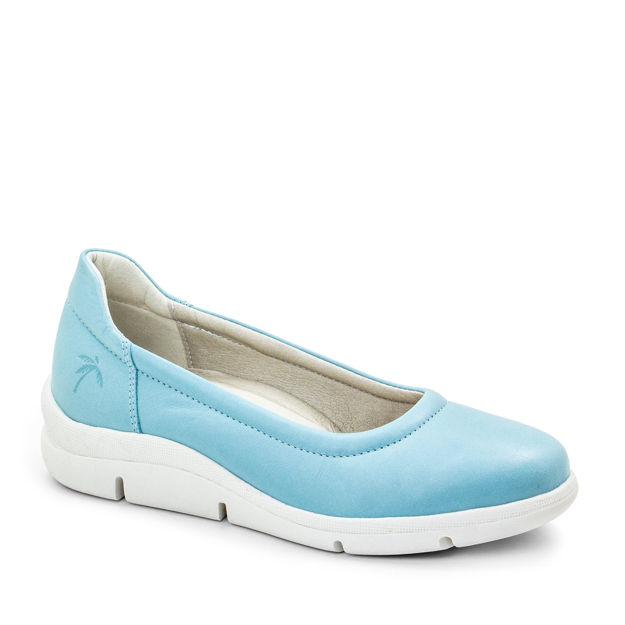Dromedaris Vanessa Leder-Slip-On-Keil