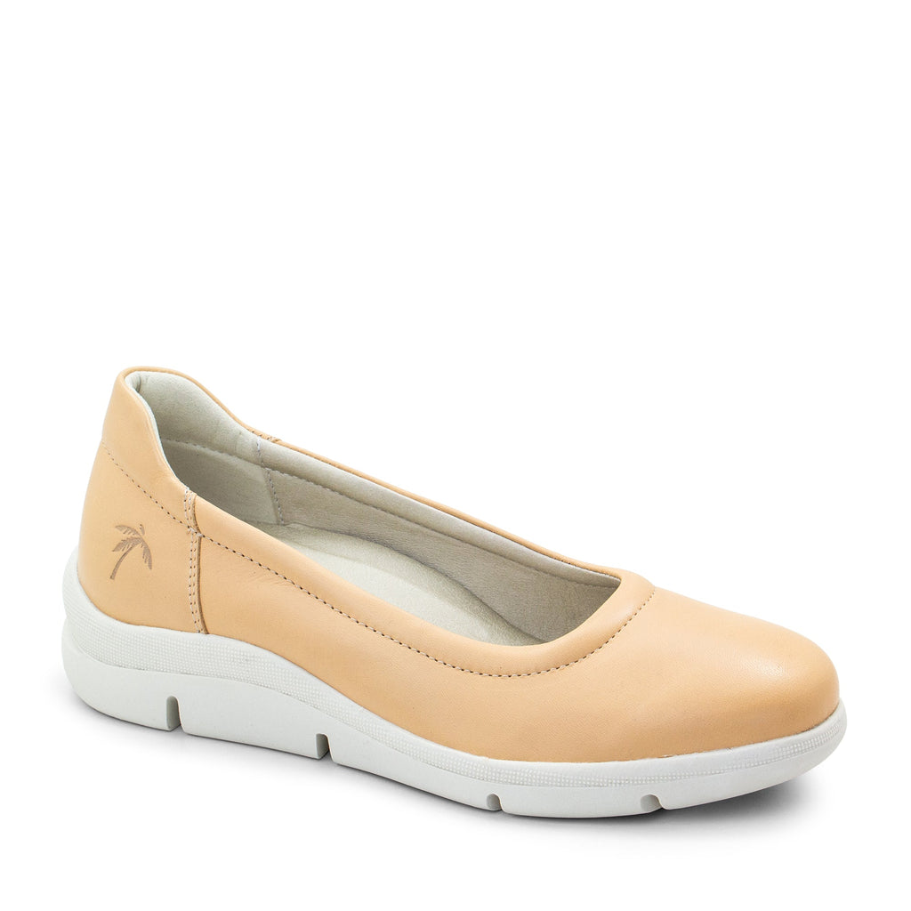 Dromedaris Vanessa Leder-Slip-On-Keil