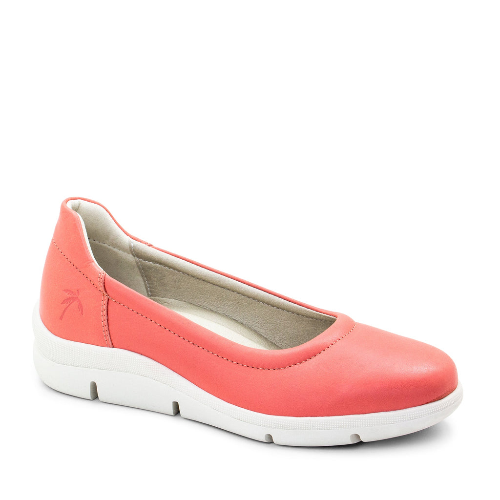 Dromedaris Vanessa Leder-Slip-On-Keil