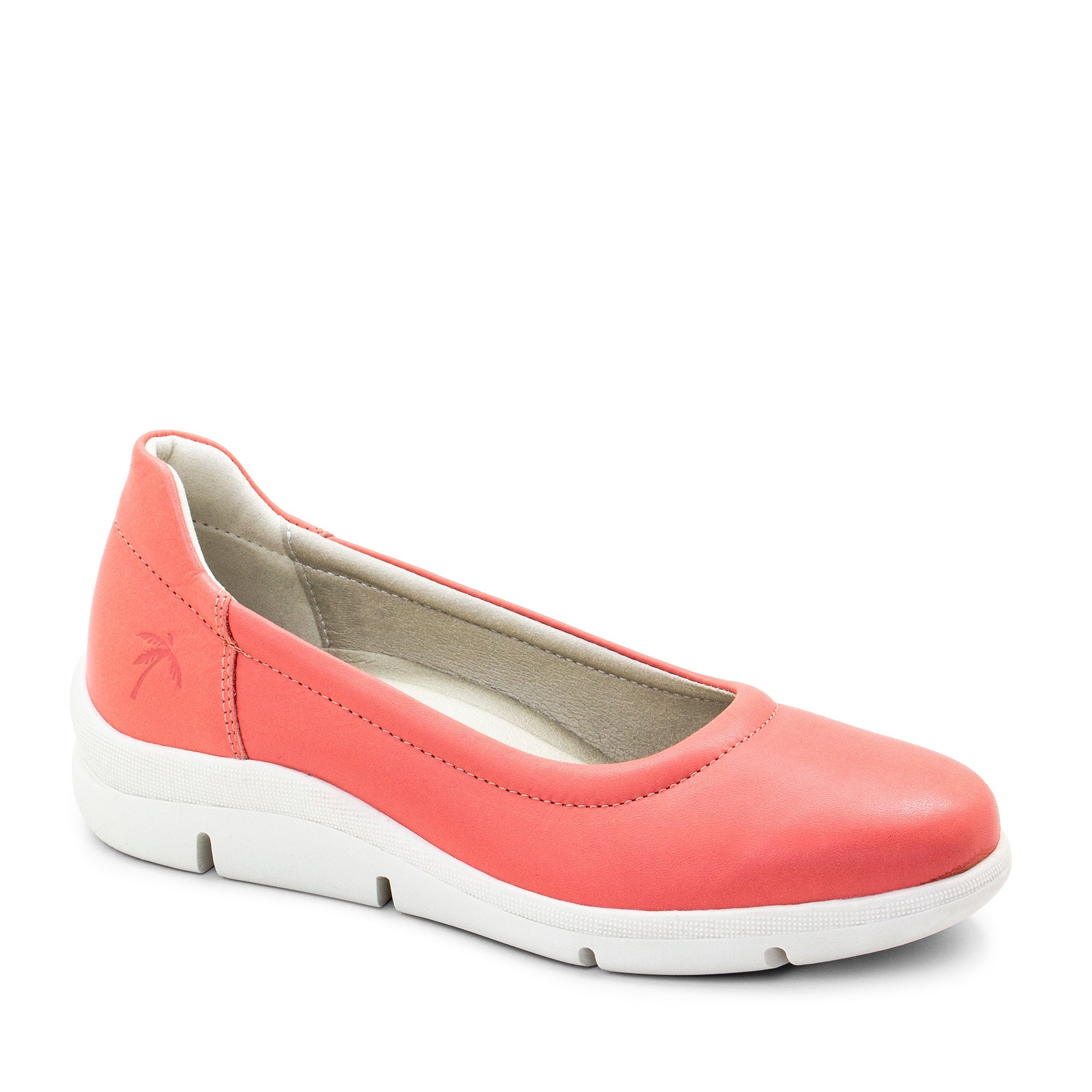 Dromedaris Vanessa Leder-Slip-On-Keil