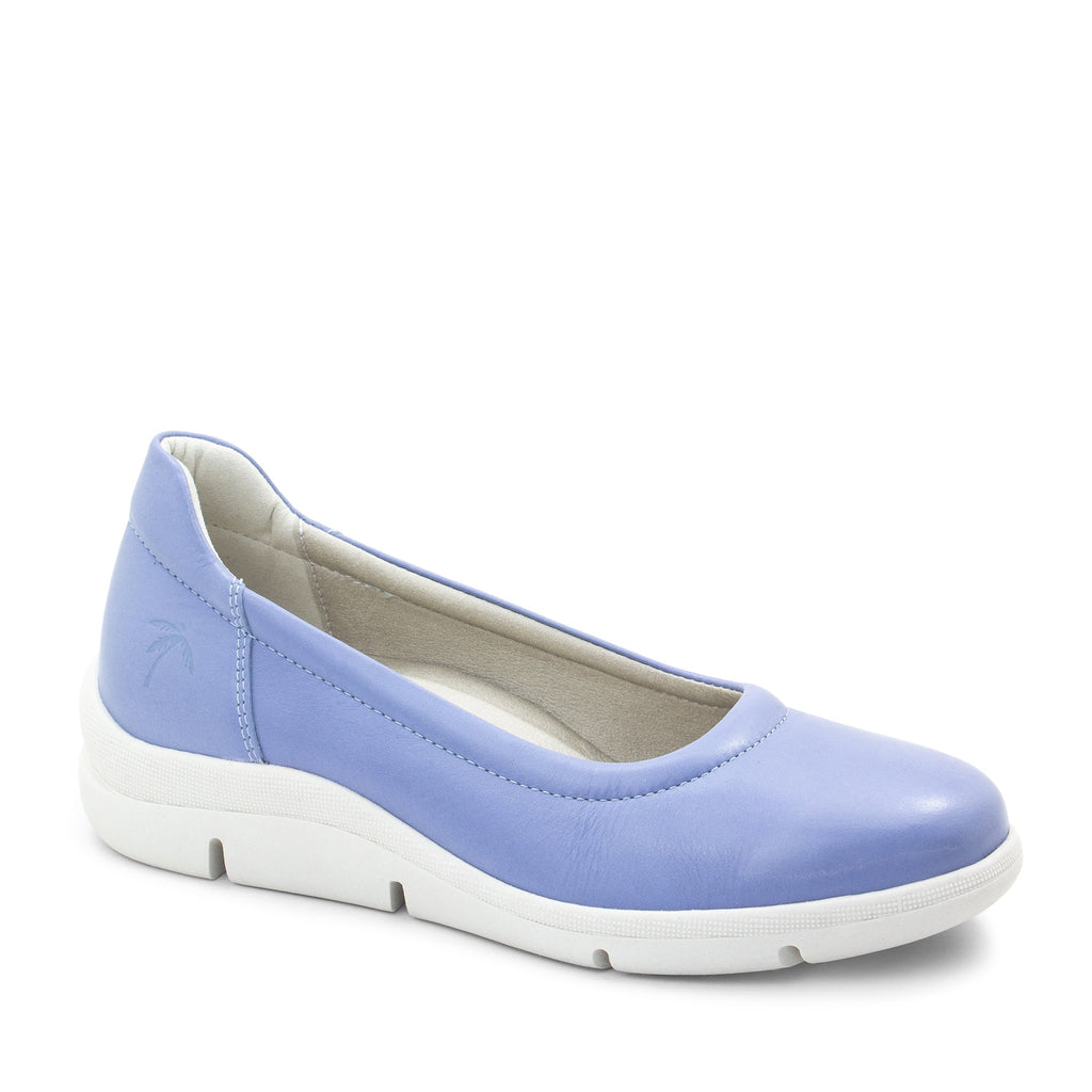 Dromedaris Vanessa Leder-Slip-On-Keil
