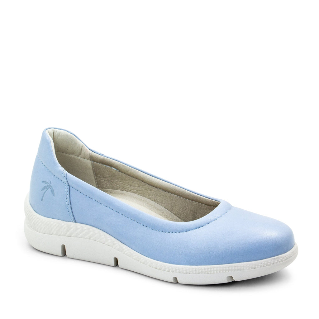 Dromedaris Vanessa Leder-Slip-On-Keil