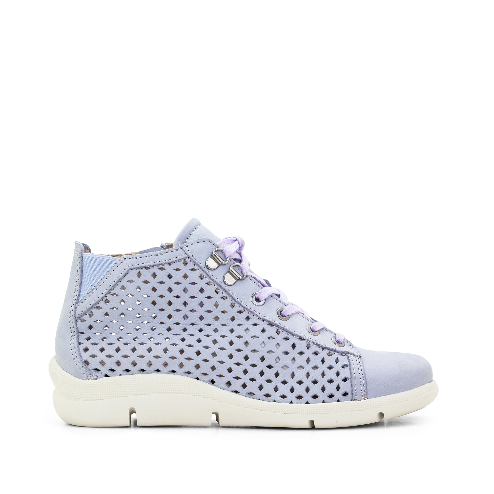 Dromedaris Victoria Perforierte Leder Sommer Bootie