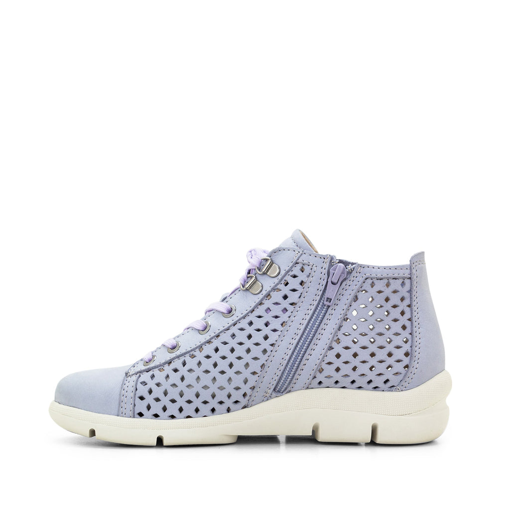 Dromedaris Victoria Perforierte Leder Sommer Bootie
