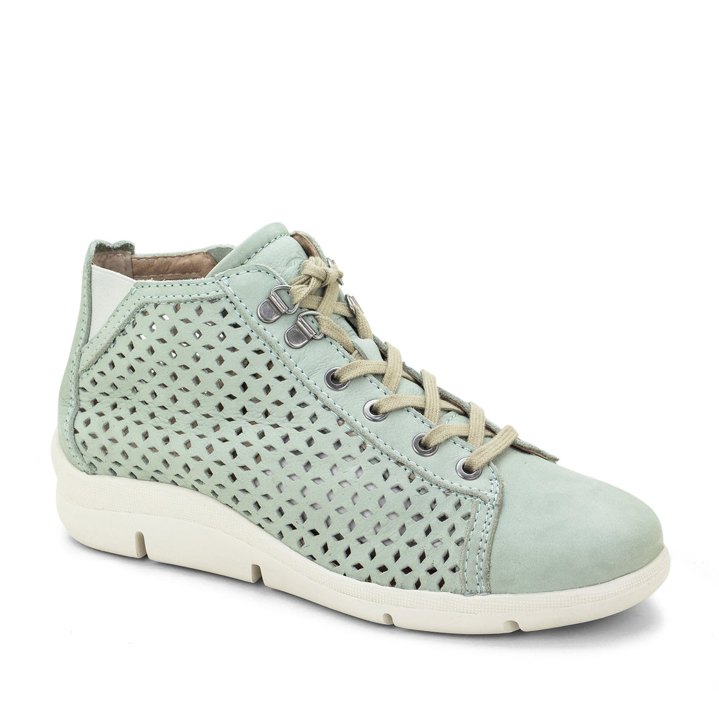 Dromedaris Victoria Perforierte Leder Sommer Bootie