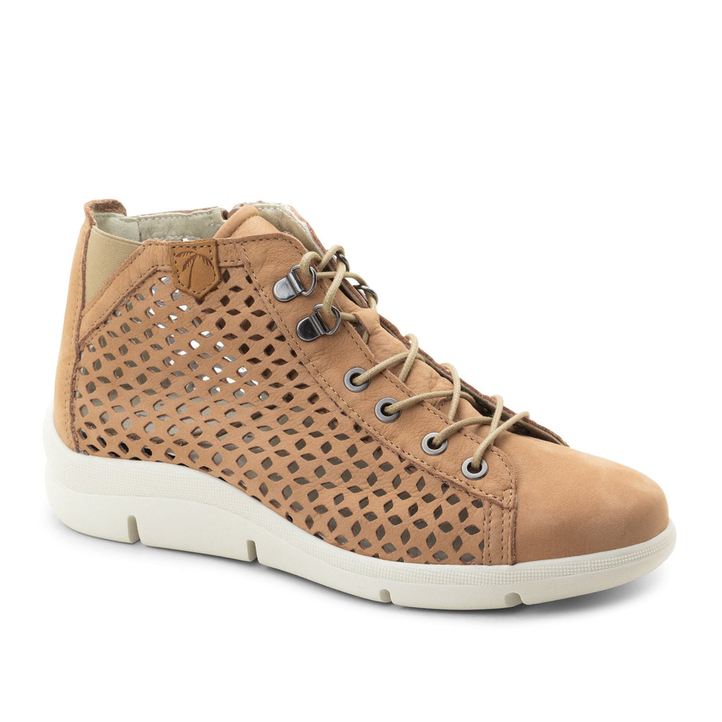 Dromedaris Victoria Perforierte Leder Sommer Bootie