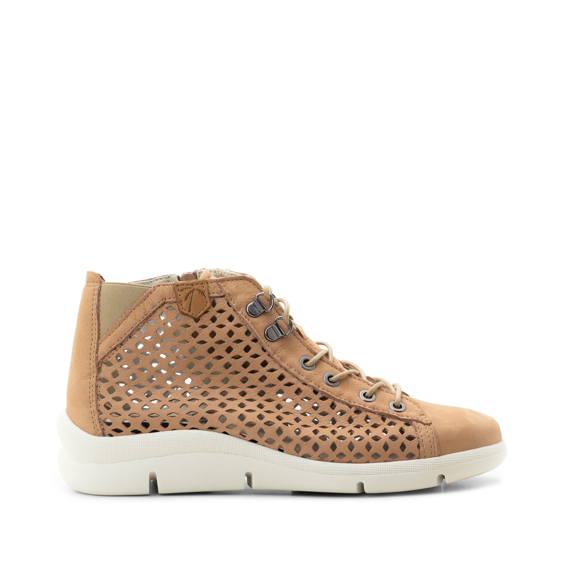 Dromedaris Victoria Perforierte Leder Sommer Bootie